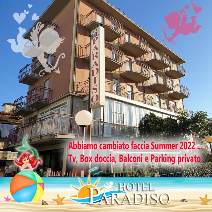 Hotel Paradiso Rimini Eksteriør billede